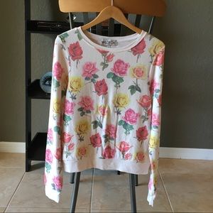 For @Cheyfrecks Wildfox Bright Roses Jumper